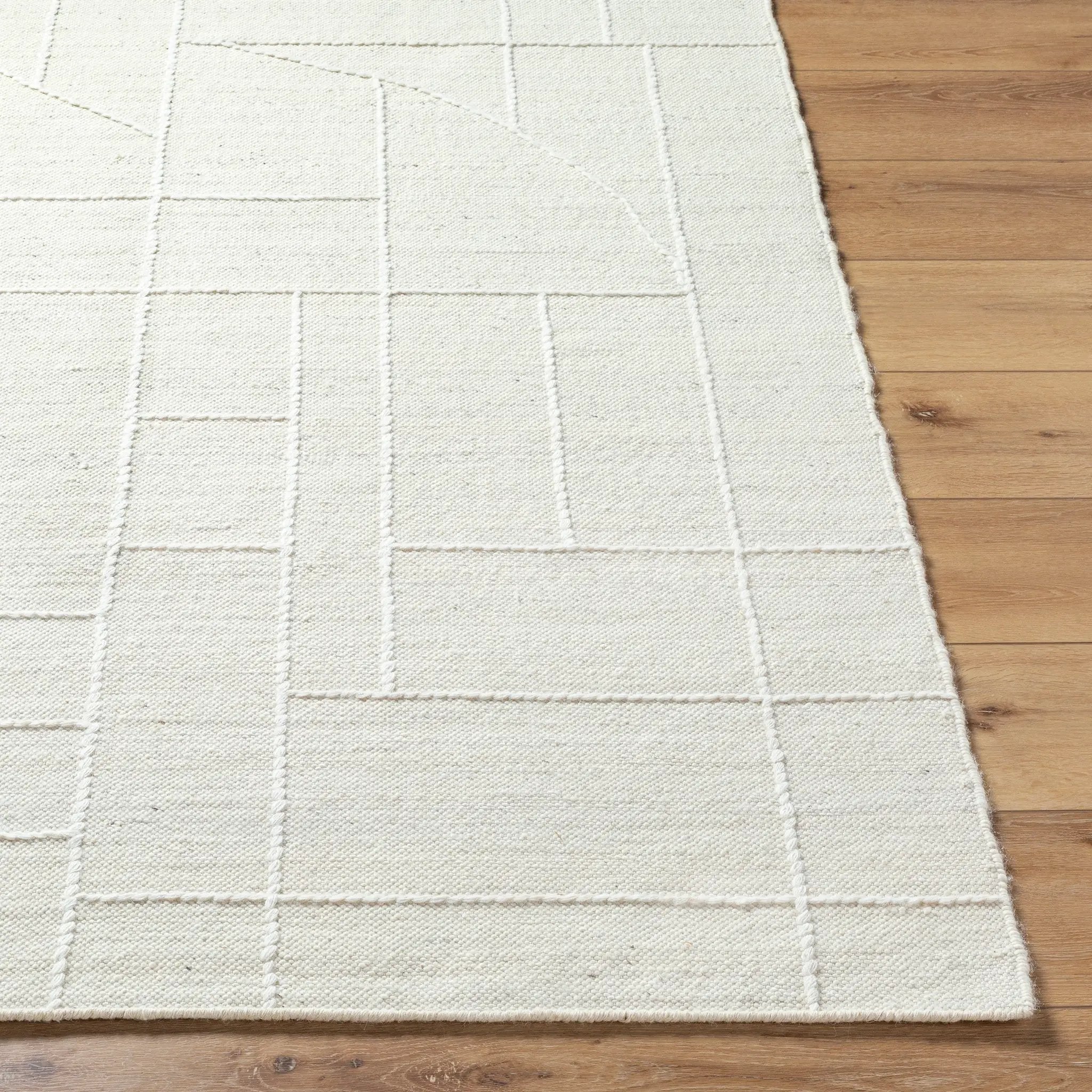 Marcela MCL-2306 Ivory Area Rug by LIVABLISS