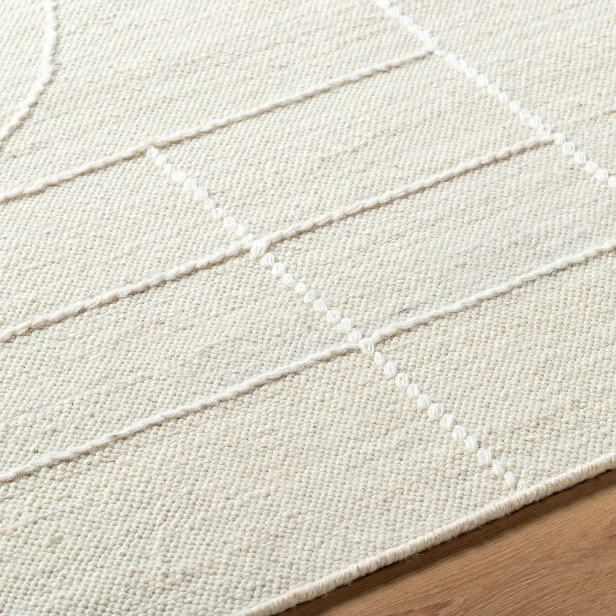 Marcela MCL-2306 Ivory Area Rug by LIVABLISS