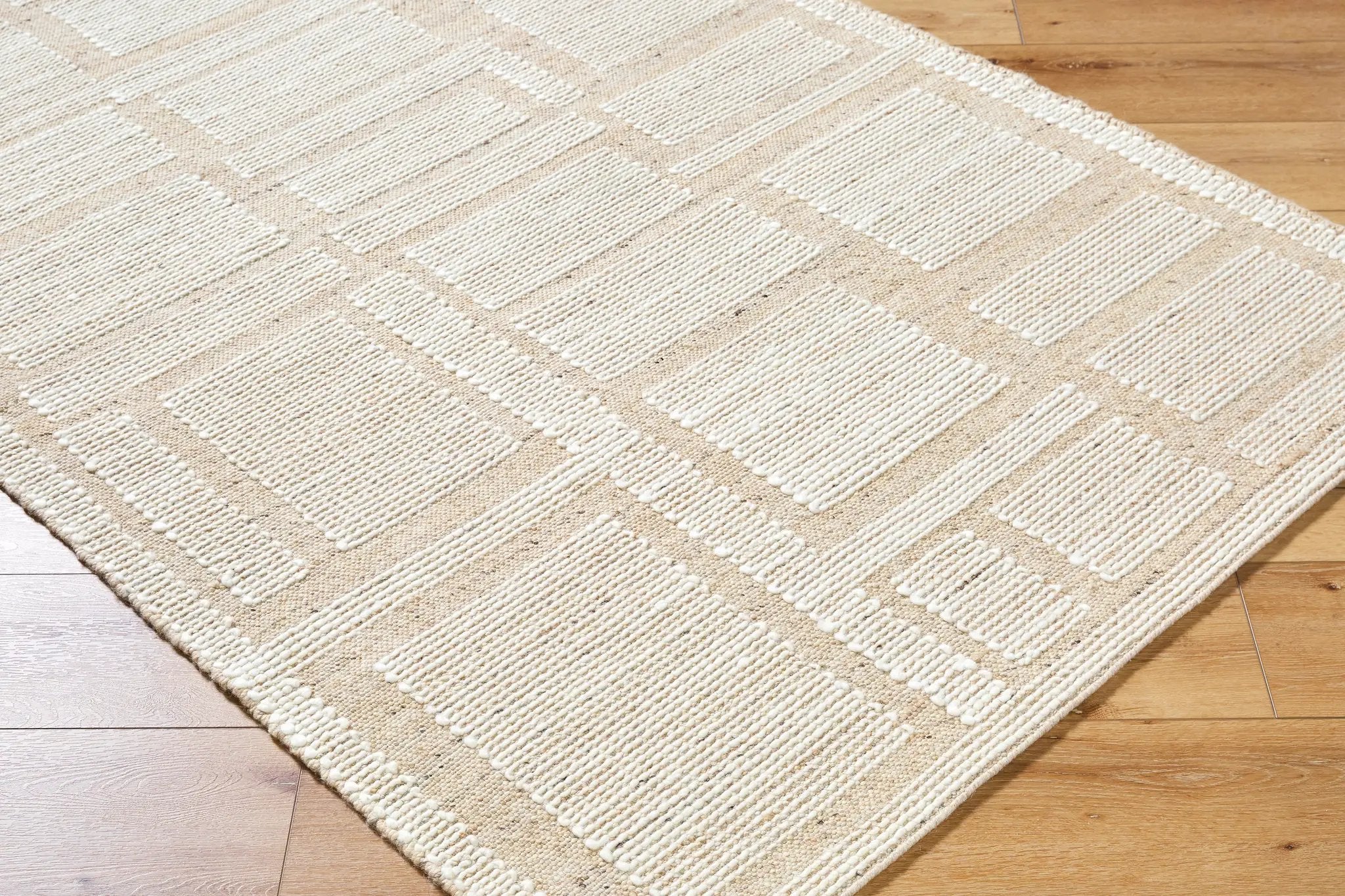Marcela MCL-2307 Beige Area Rug by LIVABLISS