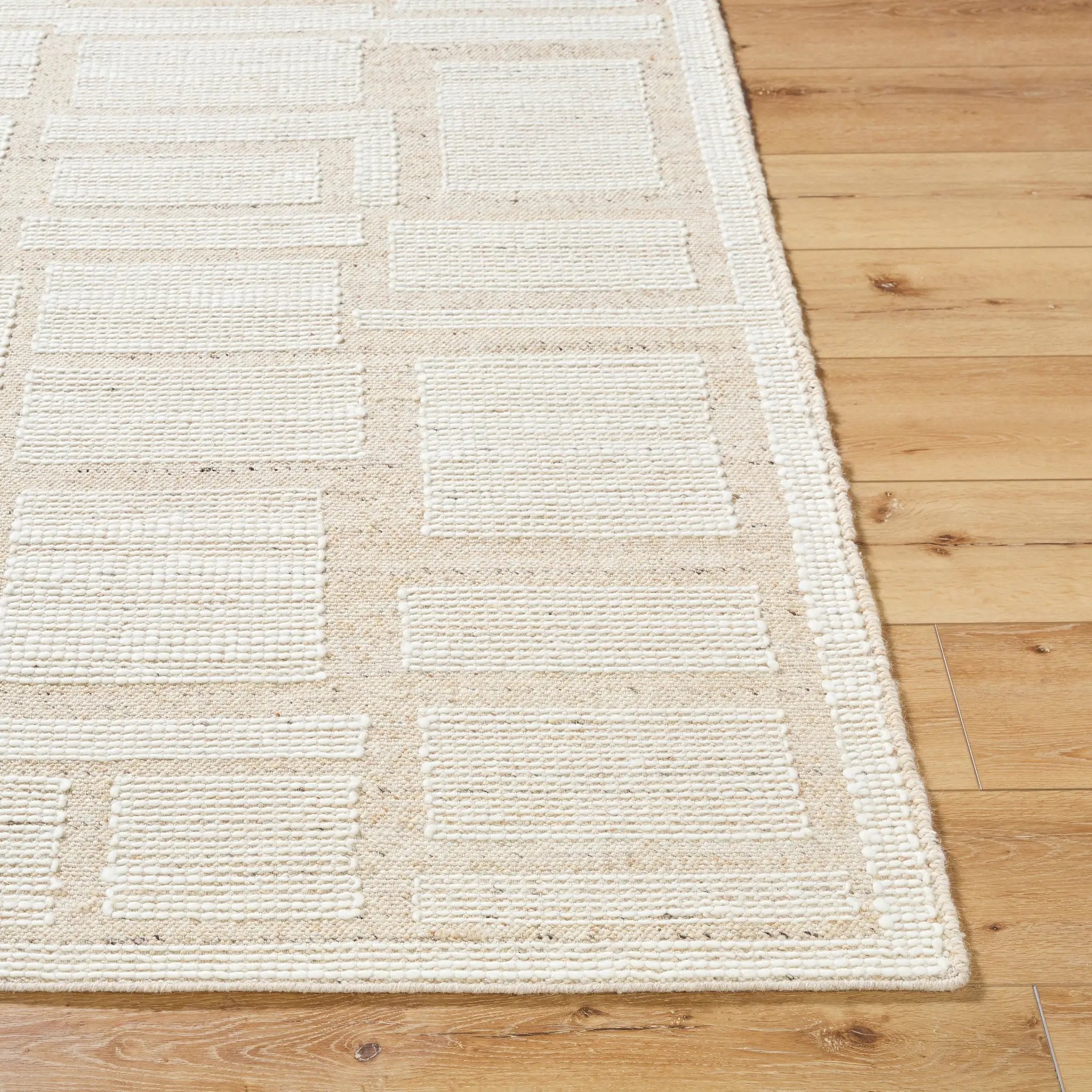Marcela MCL-2307 Beige Area Rug by LIVABLISS