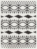 Surya Moroccan Shag MCS-2305 Black Area Rug by LIVABLISS