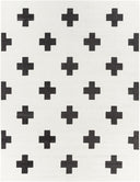 Surya Moroccan Shag MCS-2306 Black Area Rug by LIVABLISS