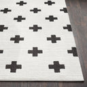 Surya Moroccan Shag MCS-2306 Black Area Rug by LIVABLISS