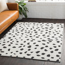 Surya Moroccan Shag MCS-2307 Black Area Rug by LIVABLISS