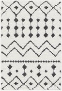 Surya Moroccan Shag MCS-2309 White Area Rug by LIVABLISS