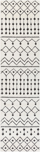 Surya Moroccan Shag MCS-2309 White Area Rug by LIVABLISS