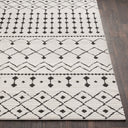 Surya Moroccan Shag MCS-2309 White Area Rug by LIVABLISS