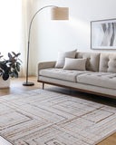 Surya Mood MDD-2323 Taupe Area Rug by LIVABLISS