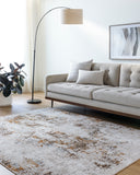 Surya Mood MDD-2327 Taupe Area Rug by LIVABLISS