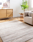 Surya Mood MDD-2337 Taupe Area Rug by LIVABLISS