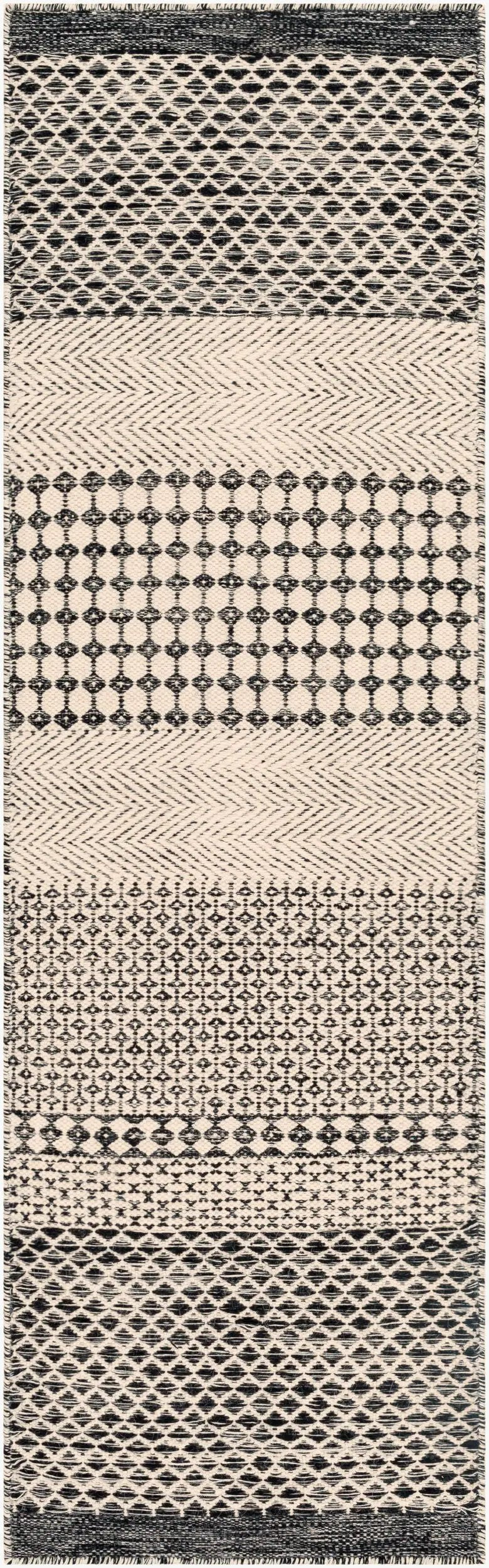 LIVABLISS Mardin MDI-2306 Black Area Rug