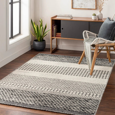 LIVABLISS Mardin MDI-2306 Black Area Rug