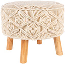 Surya Mandala MDL-001 Furniture Ottoman by LIVABLISS