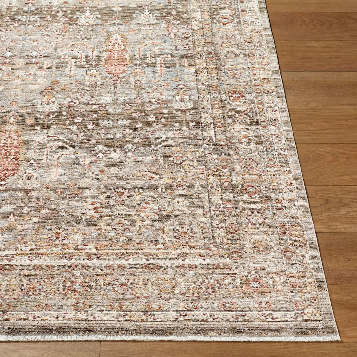 LIVABLISS Mansfield MFD-2301 Dark-Brown Area Rug