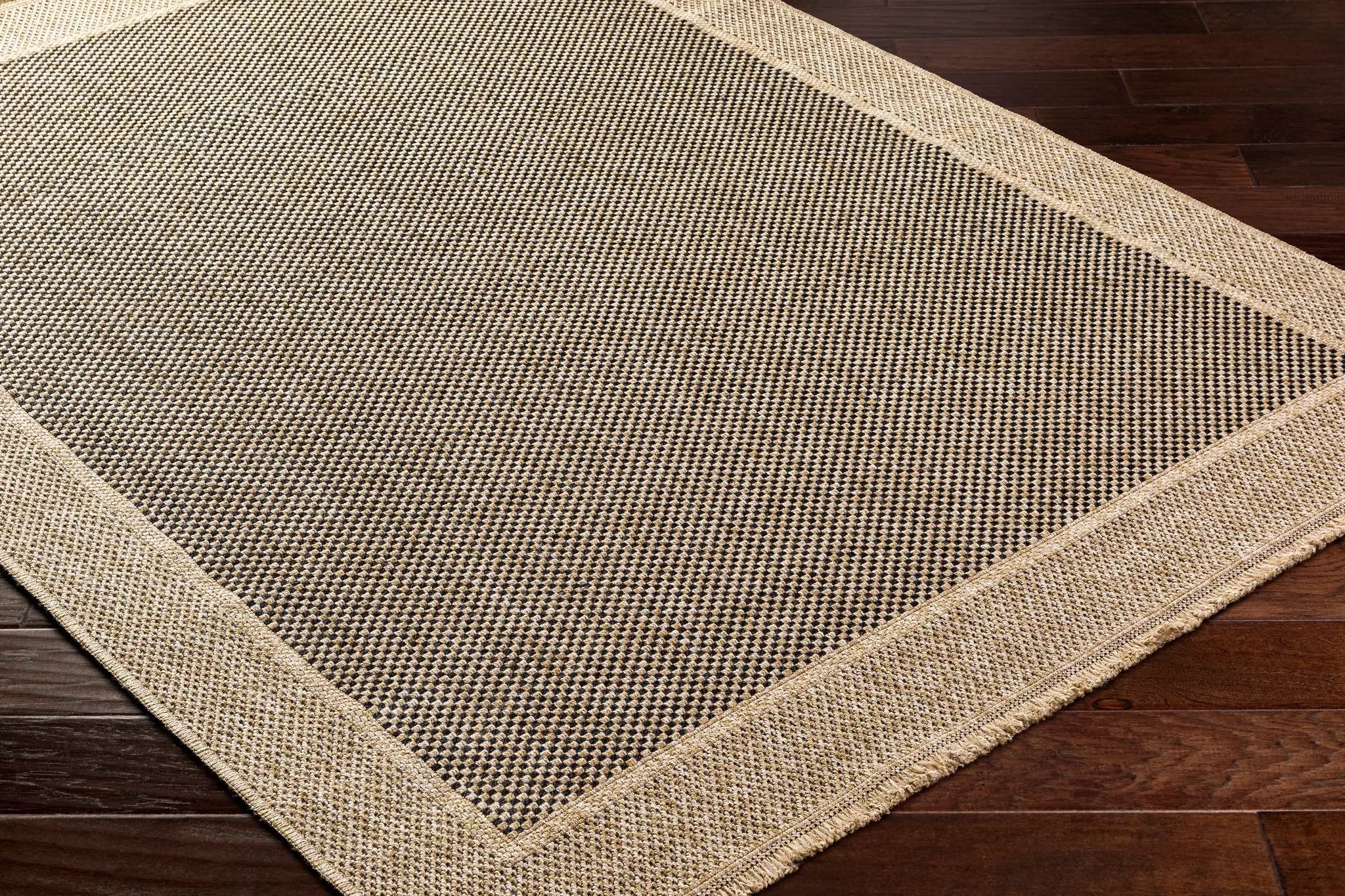 Mirage MGE-2303 Tan Area Rug by LIVABLISS
