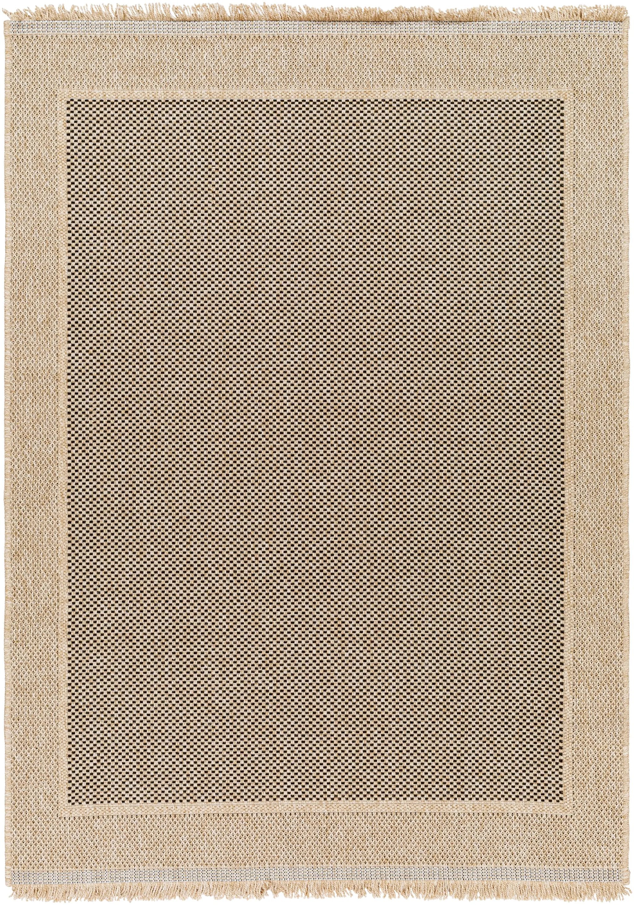 Mirage MGE-2303 Tan Area Rug by LIVABLISS