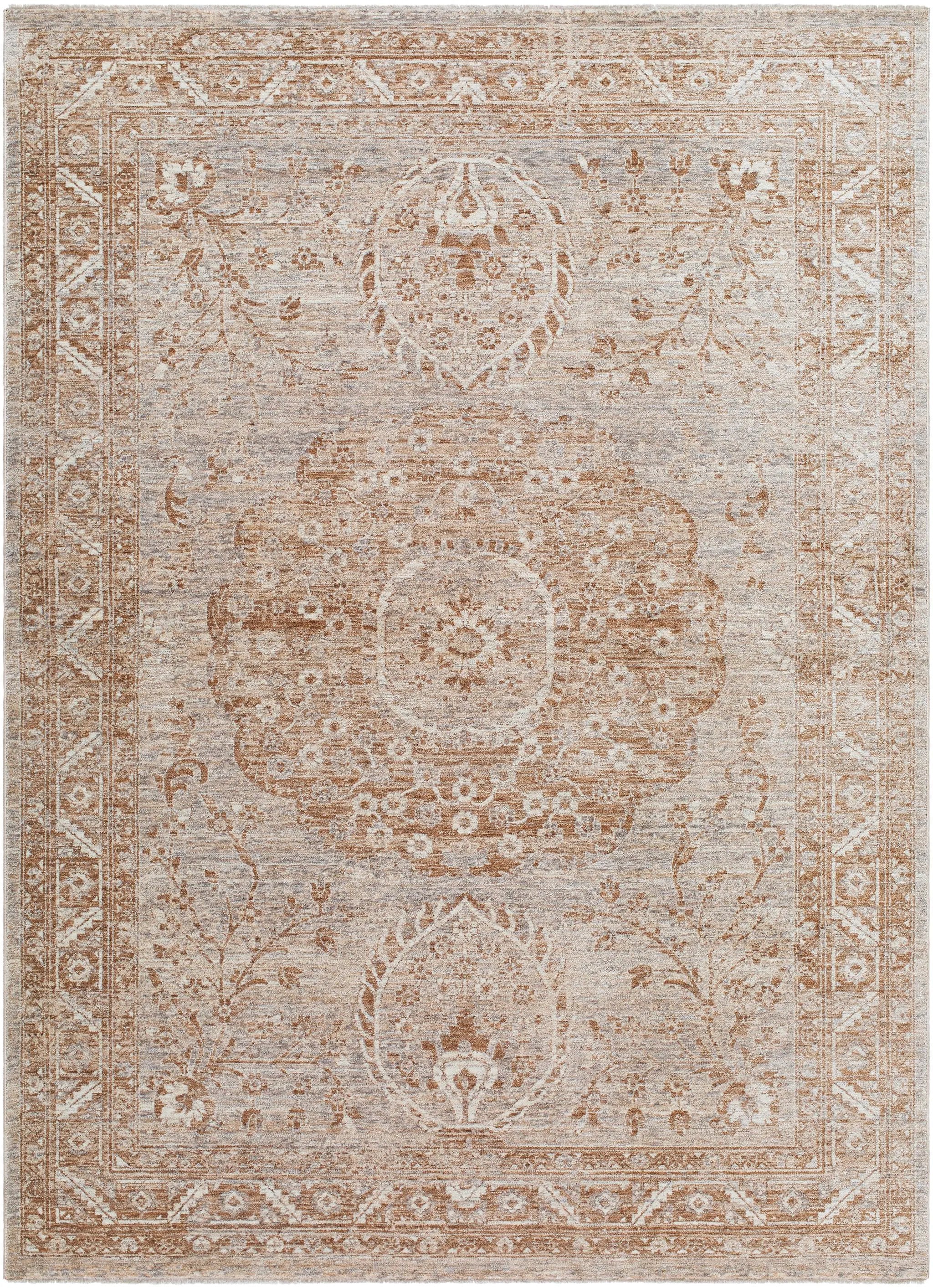 Misterio Plus MIP-2303 Cream Area Rug by LIVABLISS