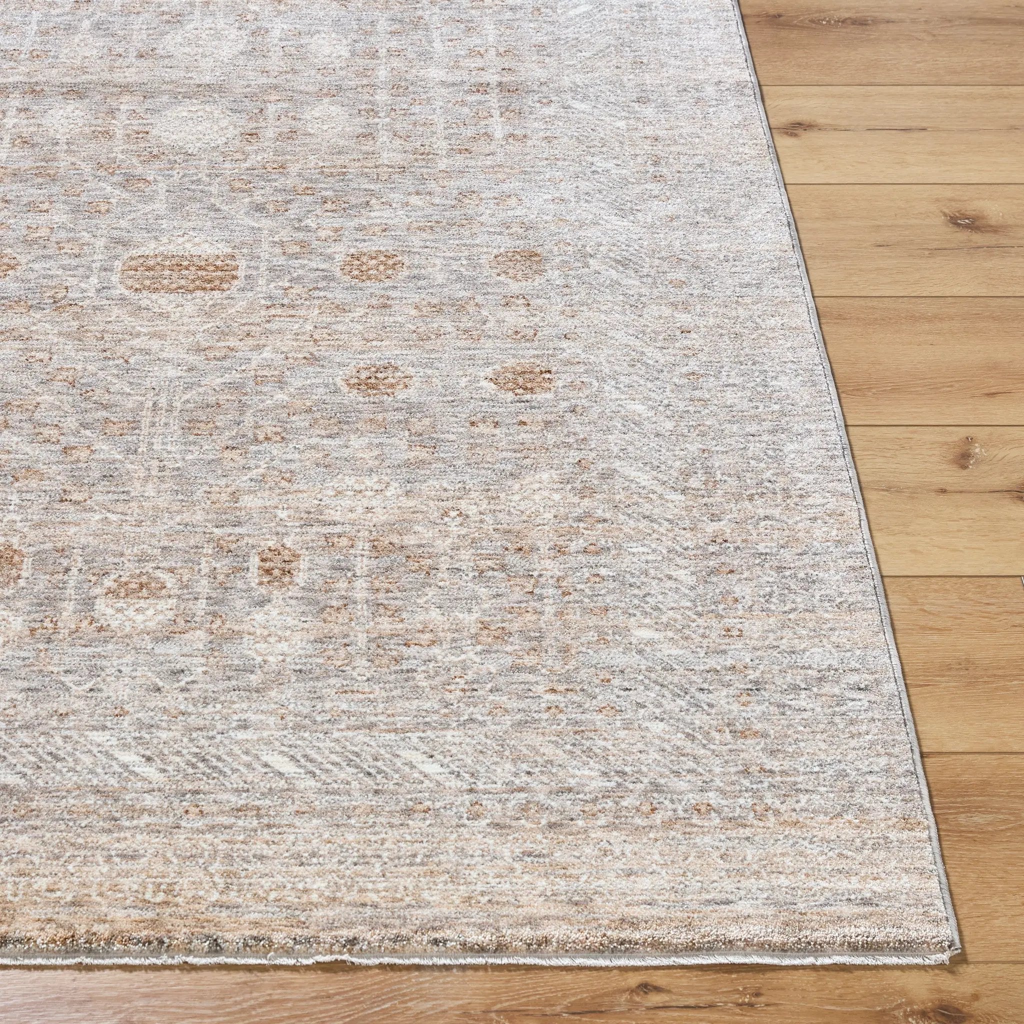 Misterio Plus MIP-2304 Gray Area Rug by LIVABLISS