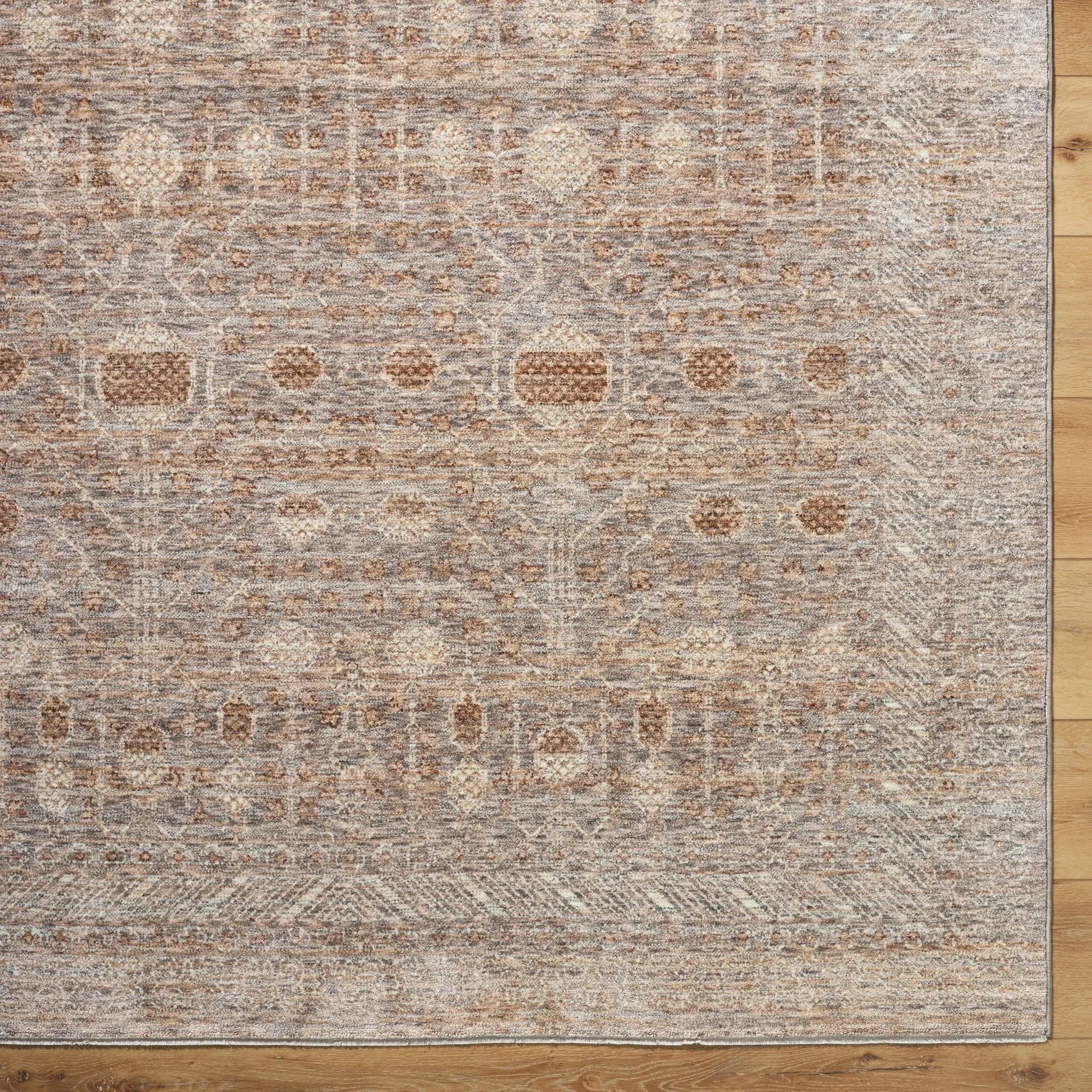 Misterio Plus MIP-2304 Gray Area Rug by LIVABLISS