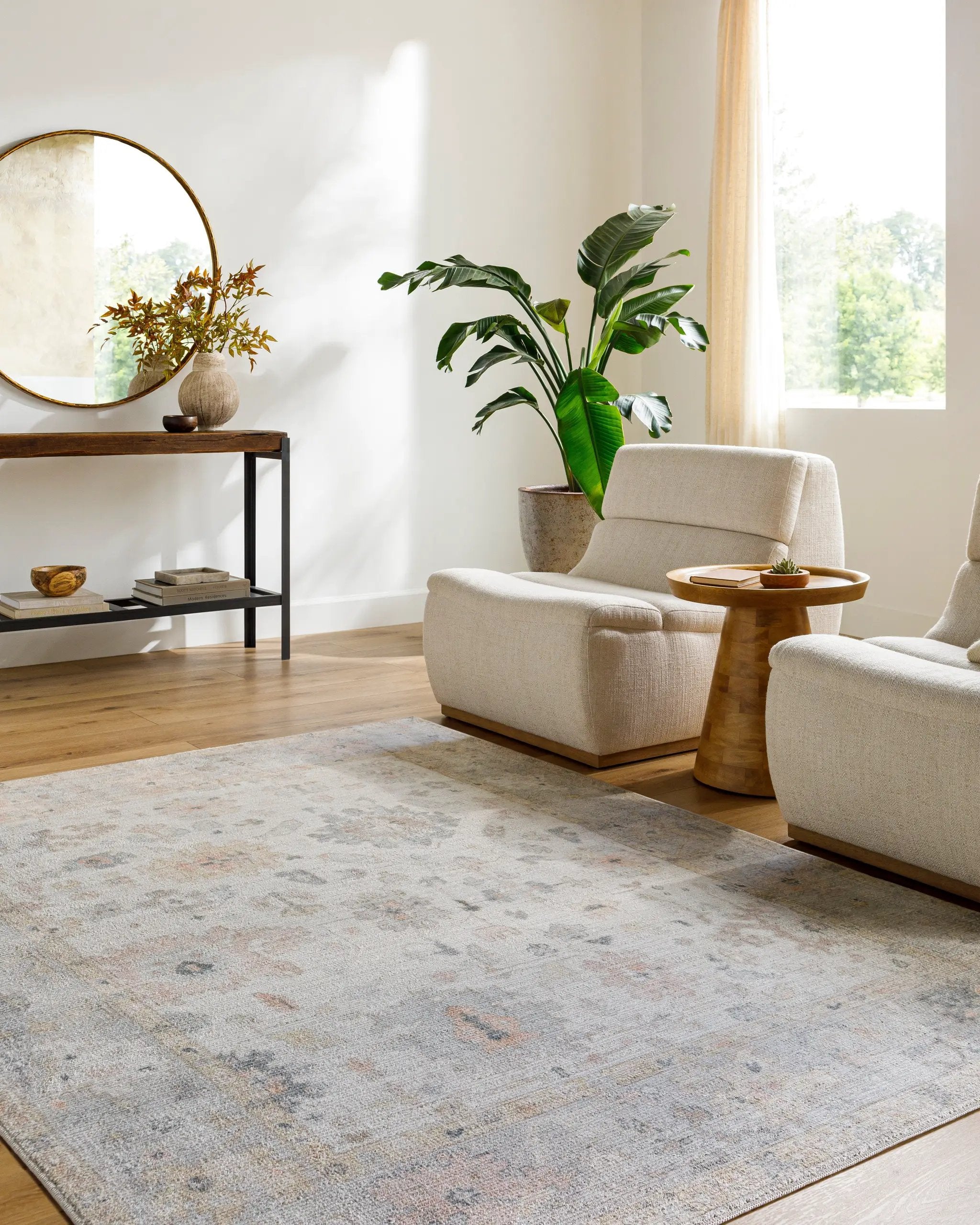 Marlon MLO-2305 Taupe Area Rug by LIVABLISS