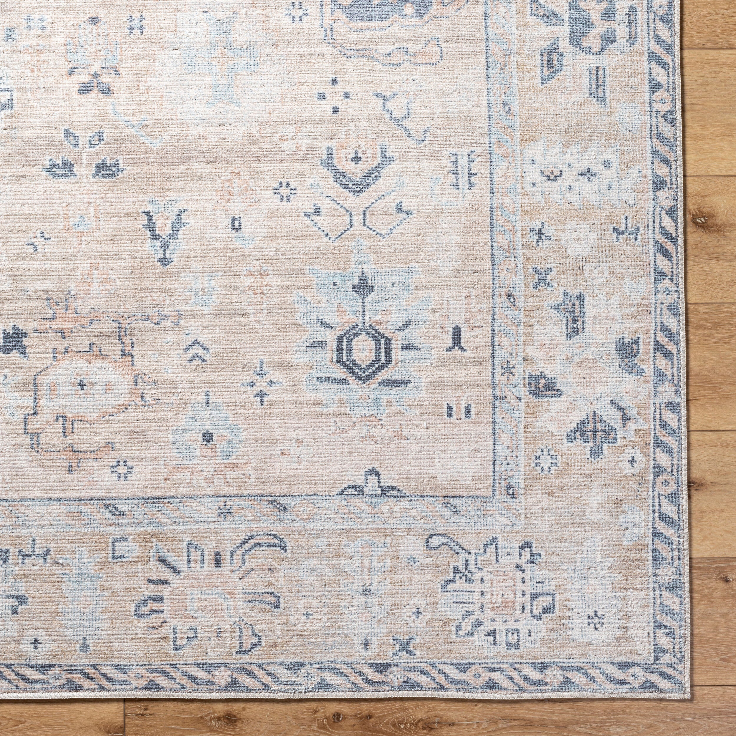 Surya Marlon MLO-2306 Light Beige Area Rug by LIVABLISS