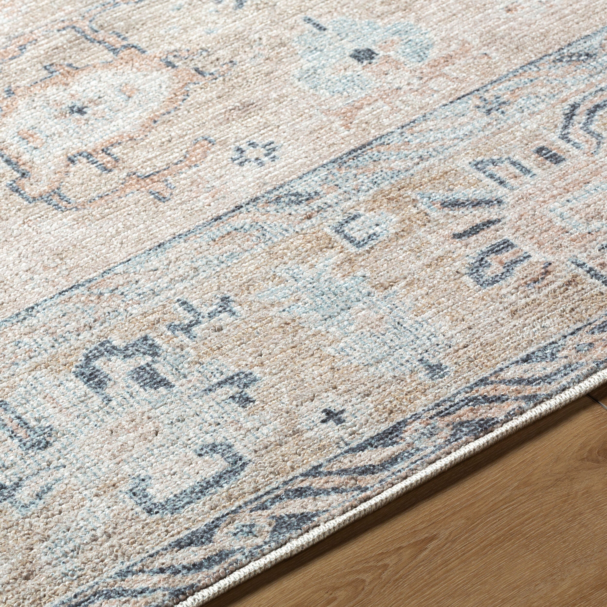 Surya Marlon MLO-2306 Light Beige Area Rug by LIVABLISS