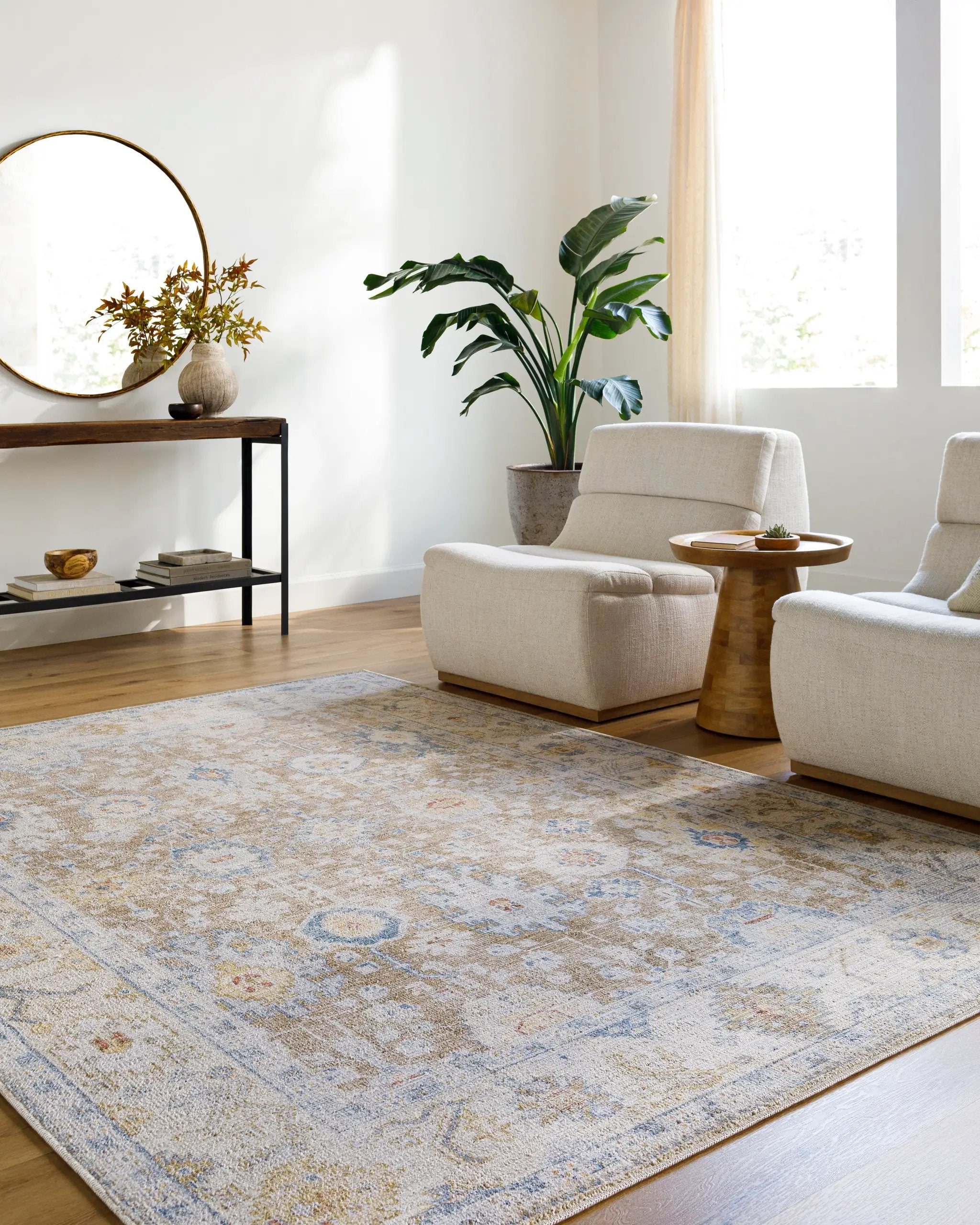 Marlon MLO-2307 Mustard Area Rug by LIVABLISS