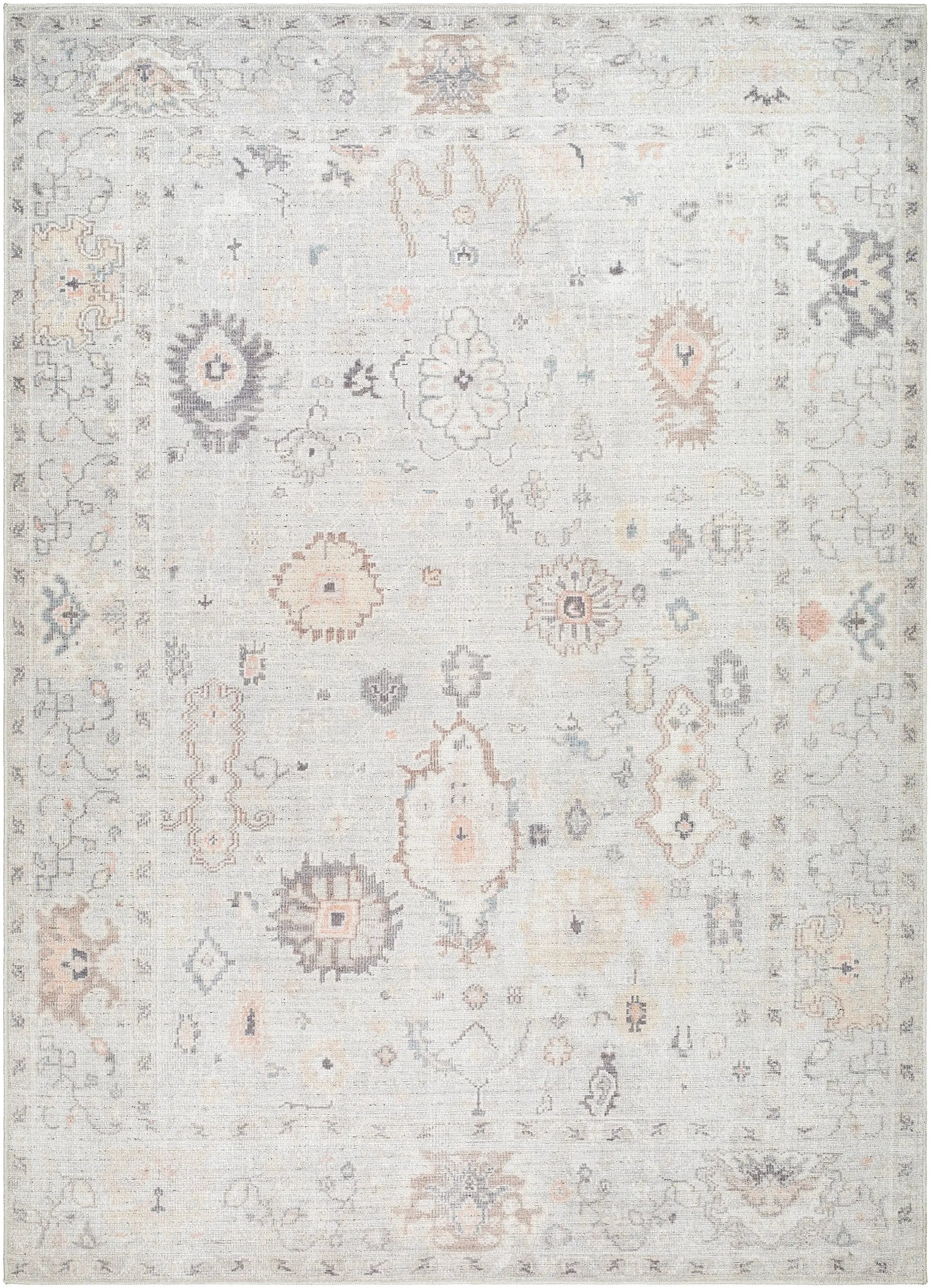 Marlon MLO-2308 Light-Slate Area Rug by LIVABLISS