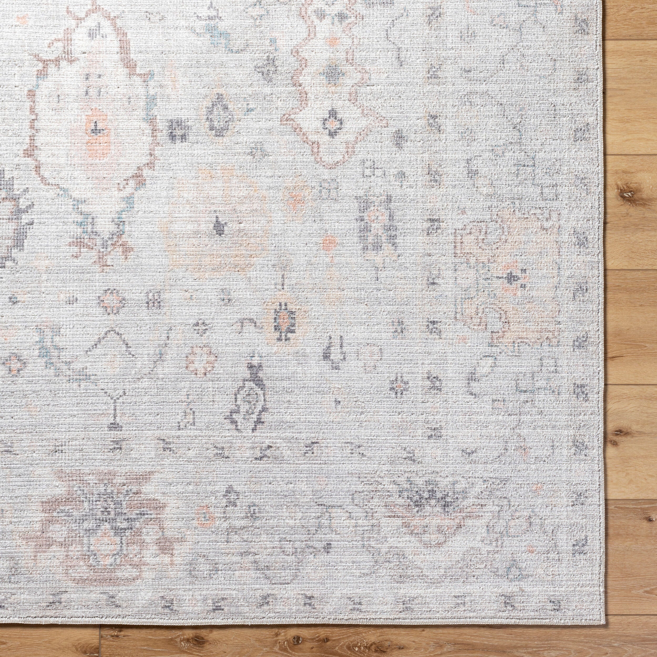 Surya Marlon MLO-2308 Light Slate Area Rug by LIVABLISS