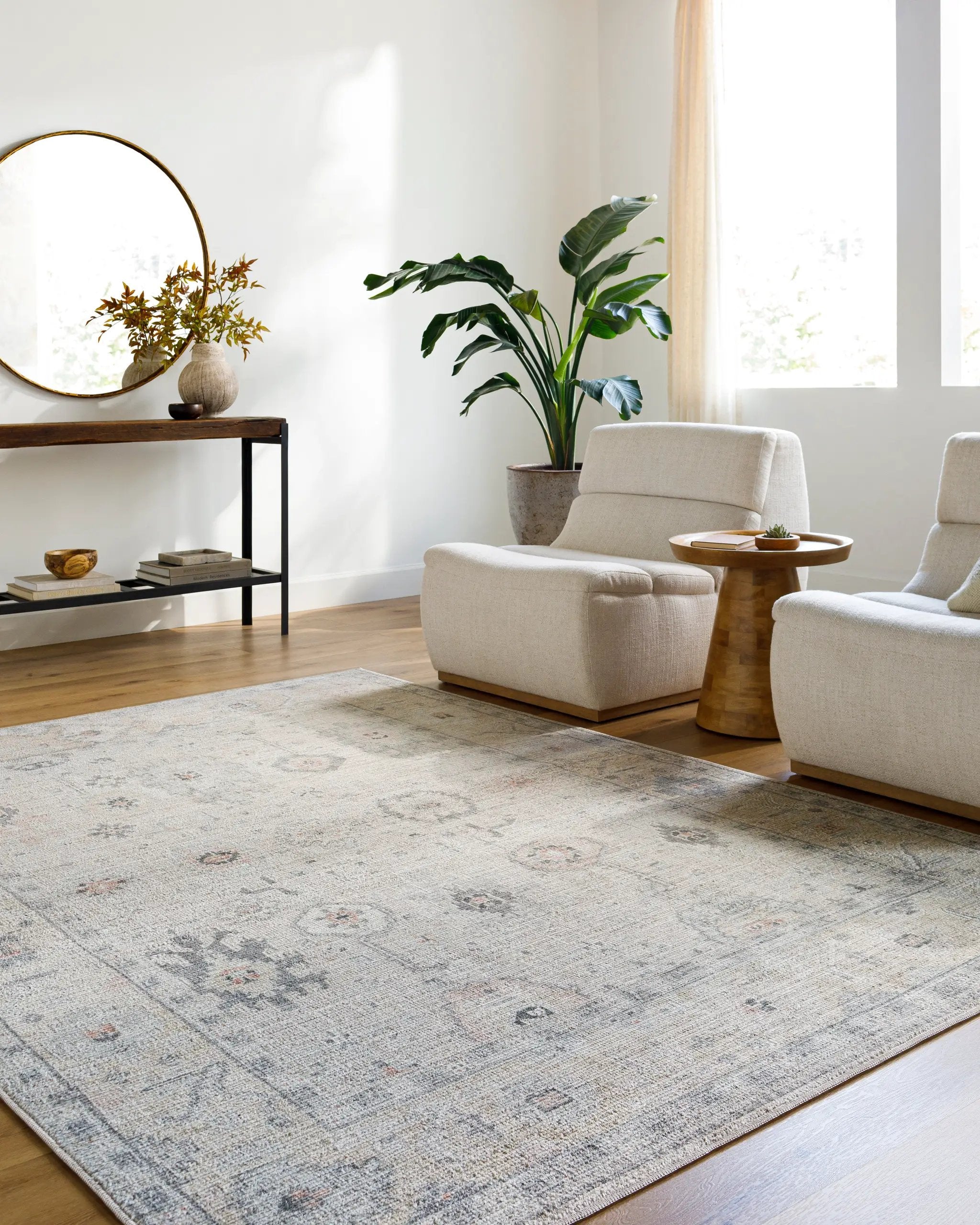 Marlon MLO-2309 Light-Beige Area Rug by LIVABLISS