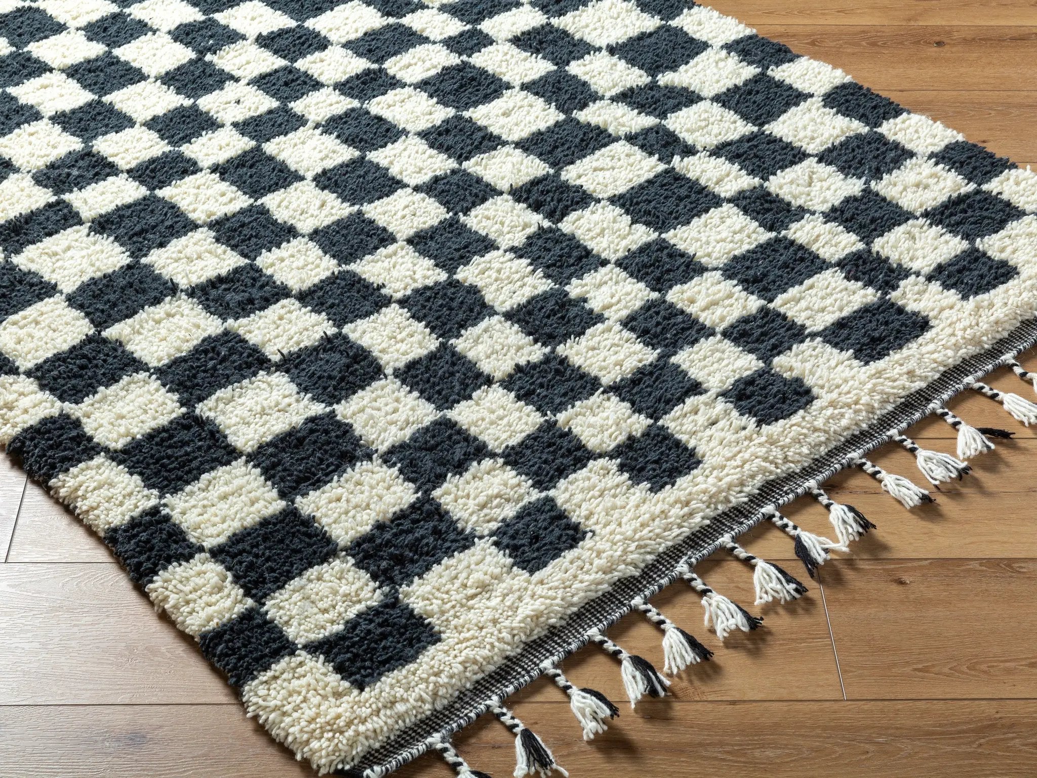 Mirela MMI-2301 Charcoal Area Rug by LIVABLISS