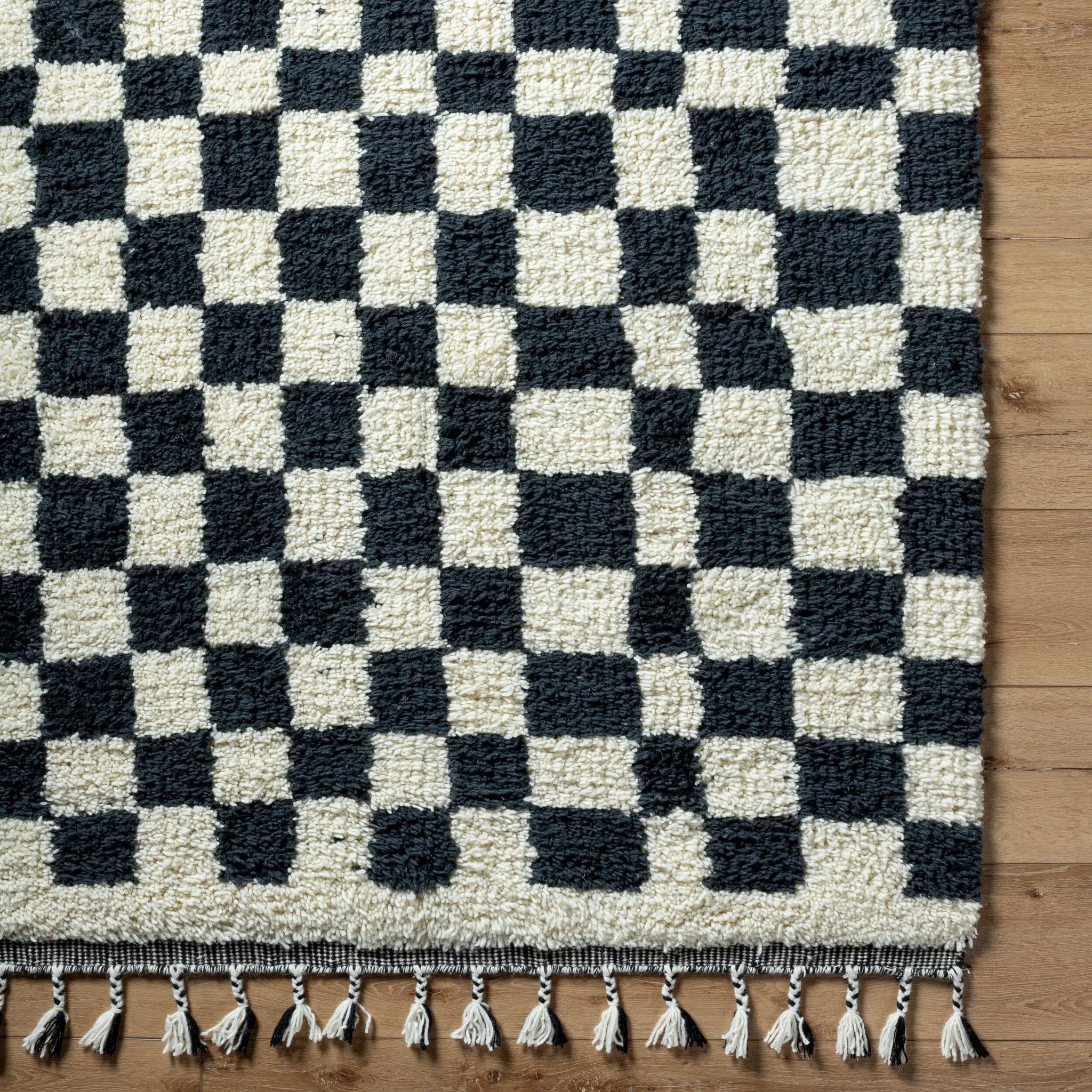 Mirela MMI-2301 Charcoal Area Rug by LIVABLISS