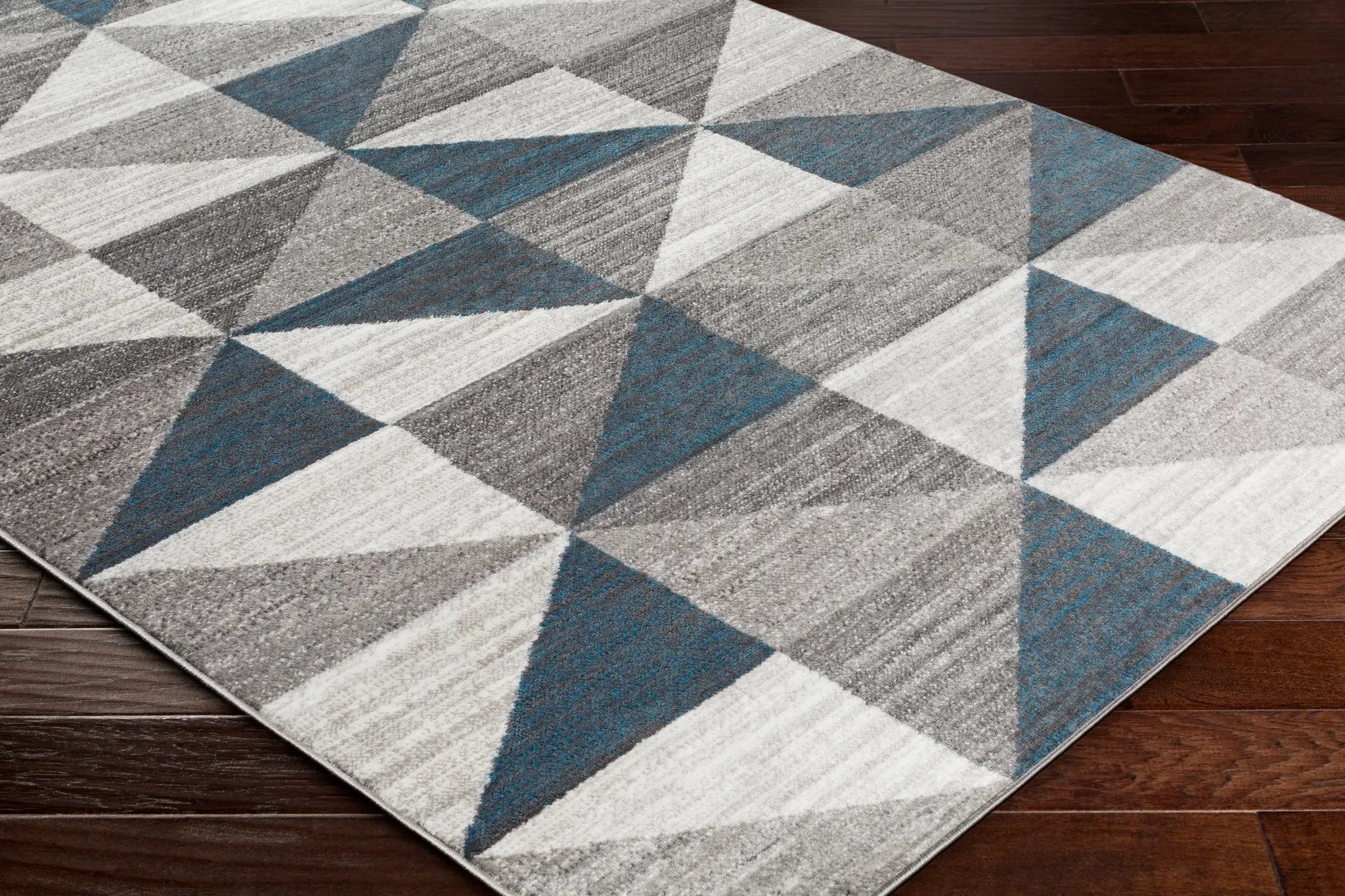 Monte Carlo MNC-2307 Blue Area Rug by LIVABLISS