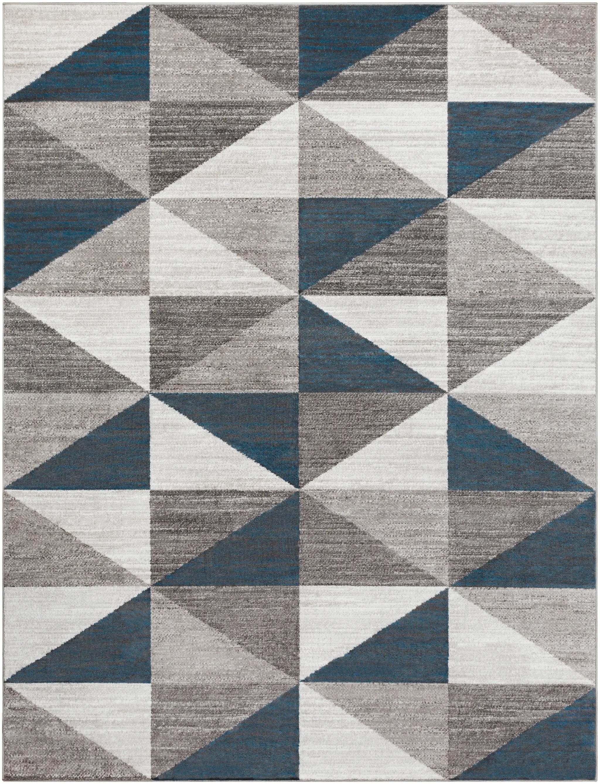 Monte Carlo MNC-2307 Blue Area Rug by LIVABLISS
