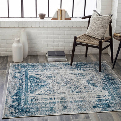 LIVABLISS Monte Carlo MNC-2313 Blue Area Rug