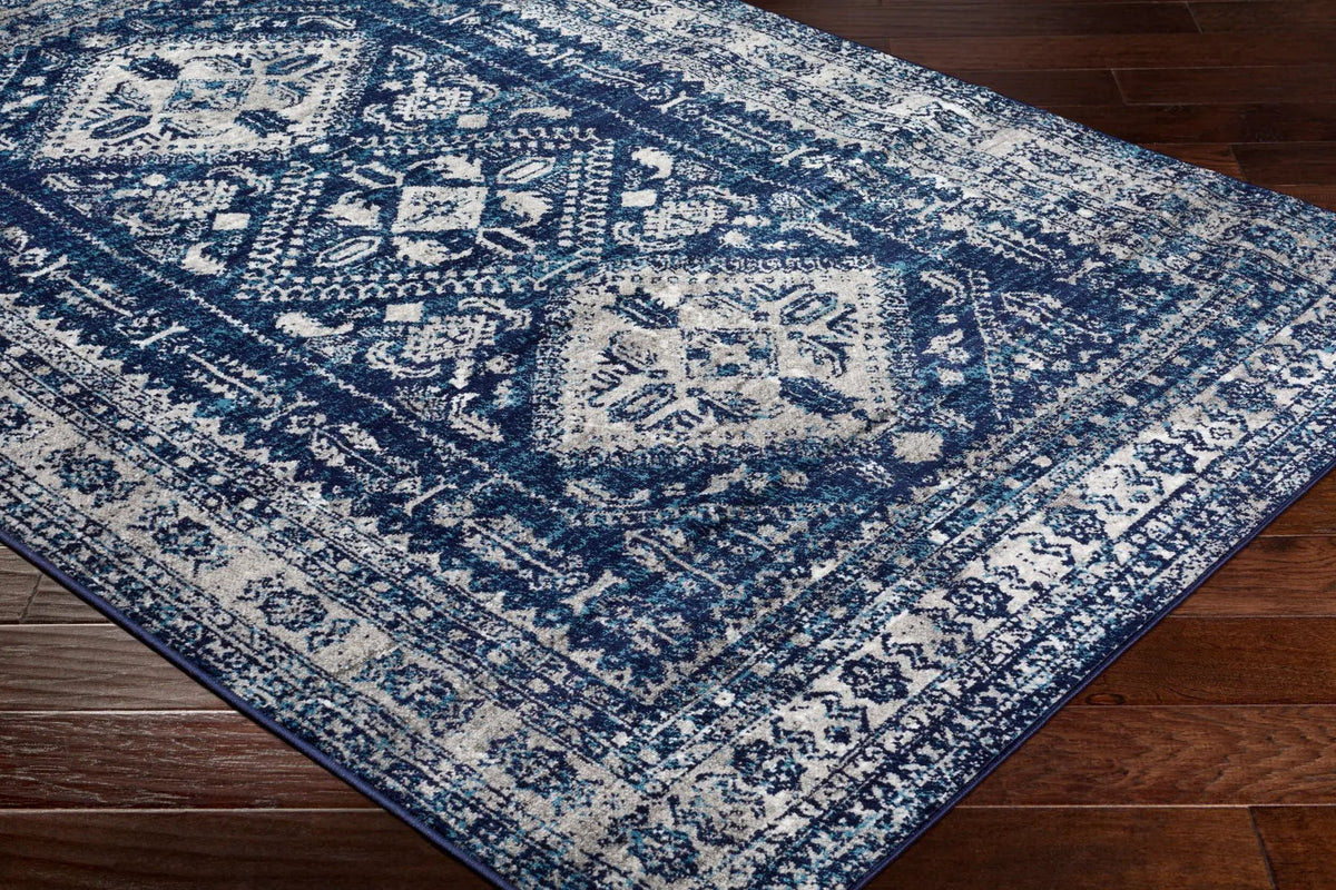 LIVABLISS Monte Carlo MNC-2315 Navy Area Rug