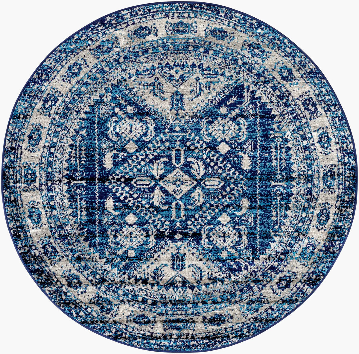LIVABLISS Monte Carlo MNC-2315 Navy Area Rug