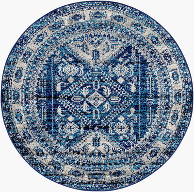 LIVABLISS Monte Carlo MNC-2315 Navy Area Rug