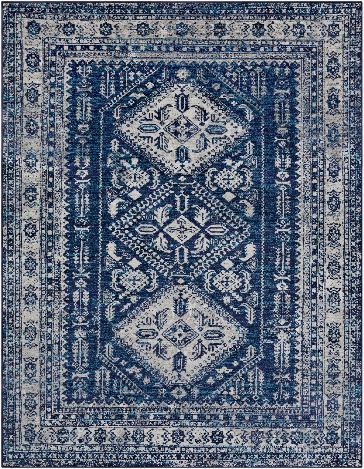 LIVABLISS Monte Carlo MNC-2315 Navy Area Rug