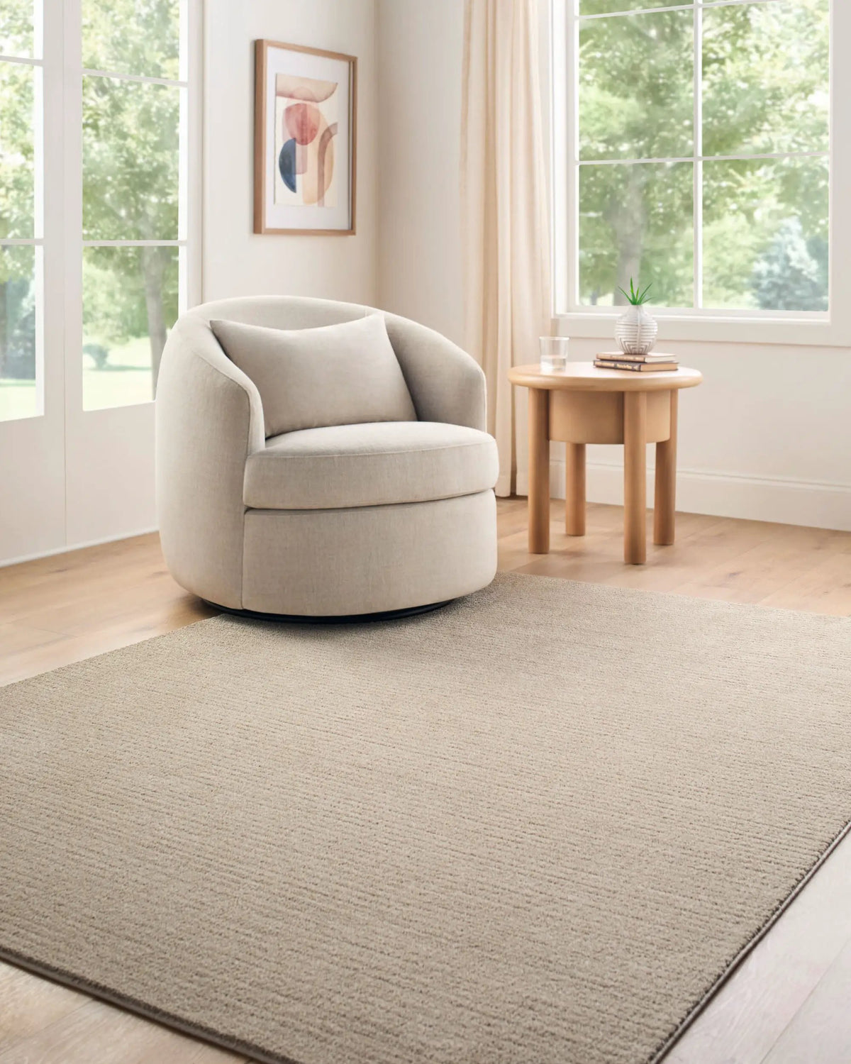 LIVABLISS Maribor MOB-2309 Tan Area Rug
