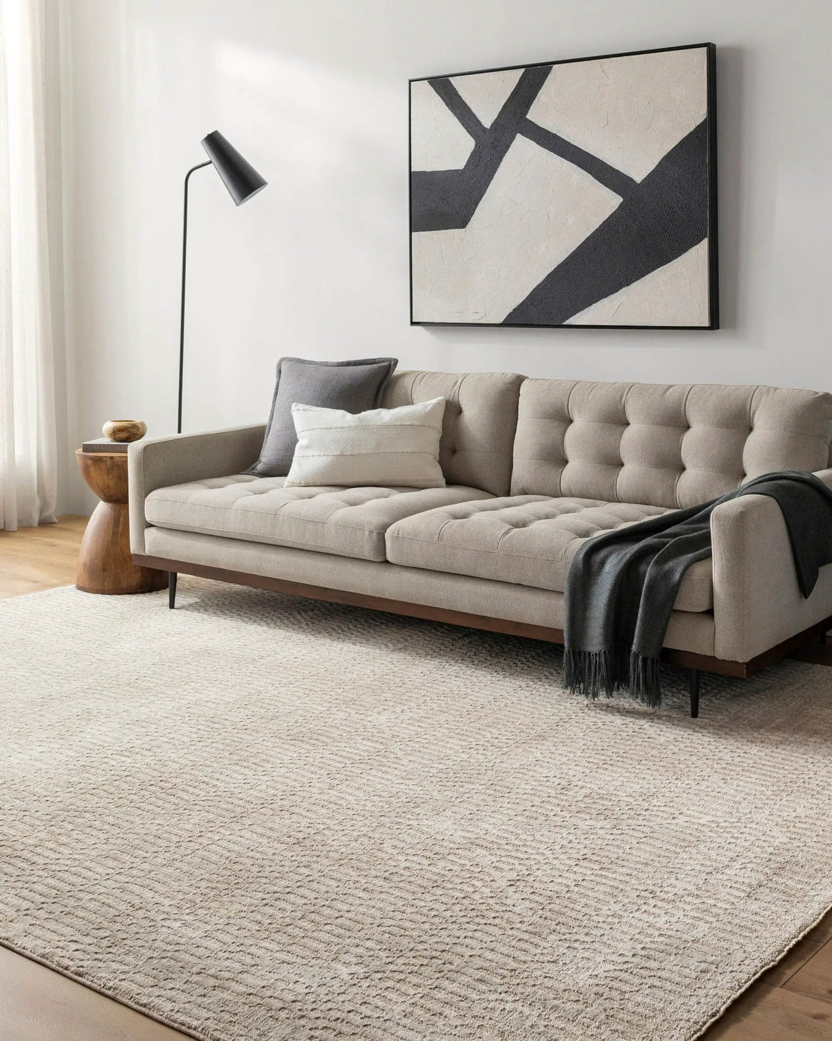 LIVABLISS Masterpiece MPC-2305 Light-Gray Area Rug