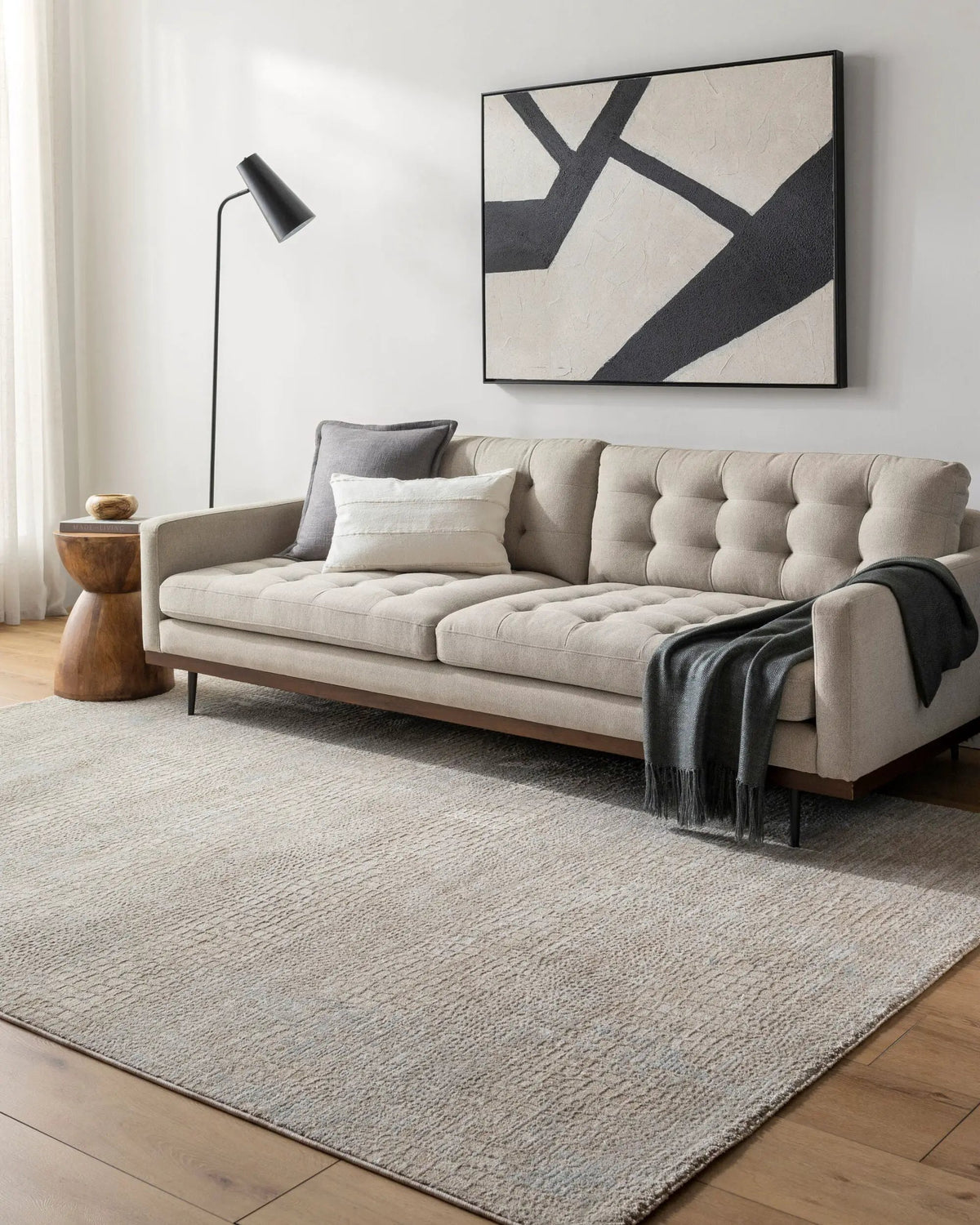 LIVABLISS Masterpiece MPC-2307 Gray Area Rug