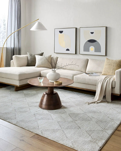 LIVABLISS Masterpiece MPC-2313 Light-Gray Area Rug