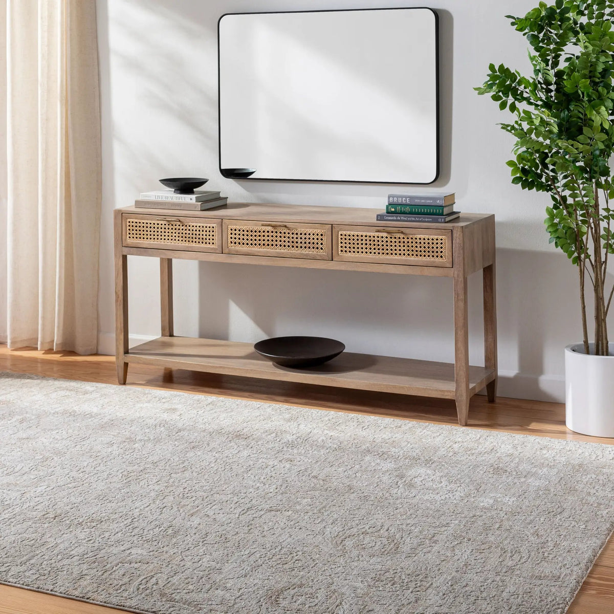 LIVABLISS Masterpiece MPC-2317 Light-Gray Area Rug