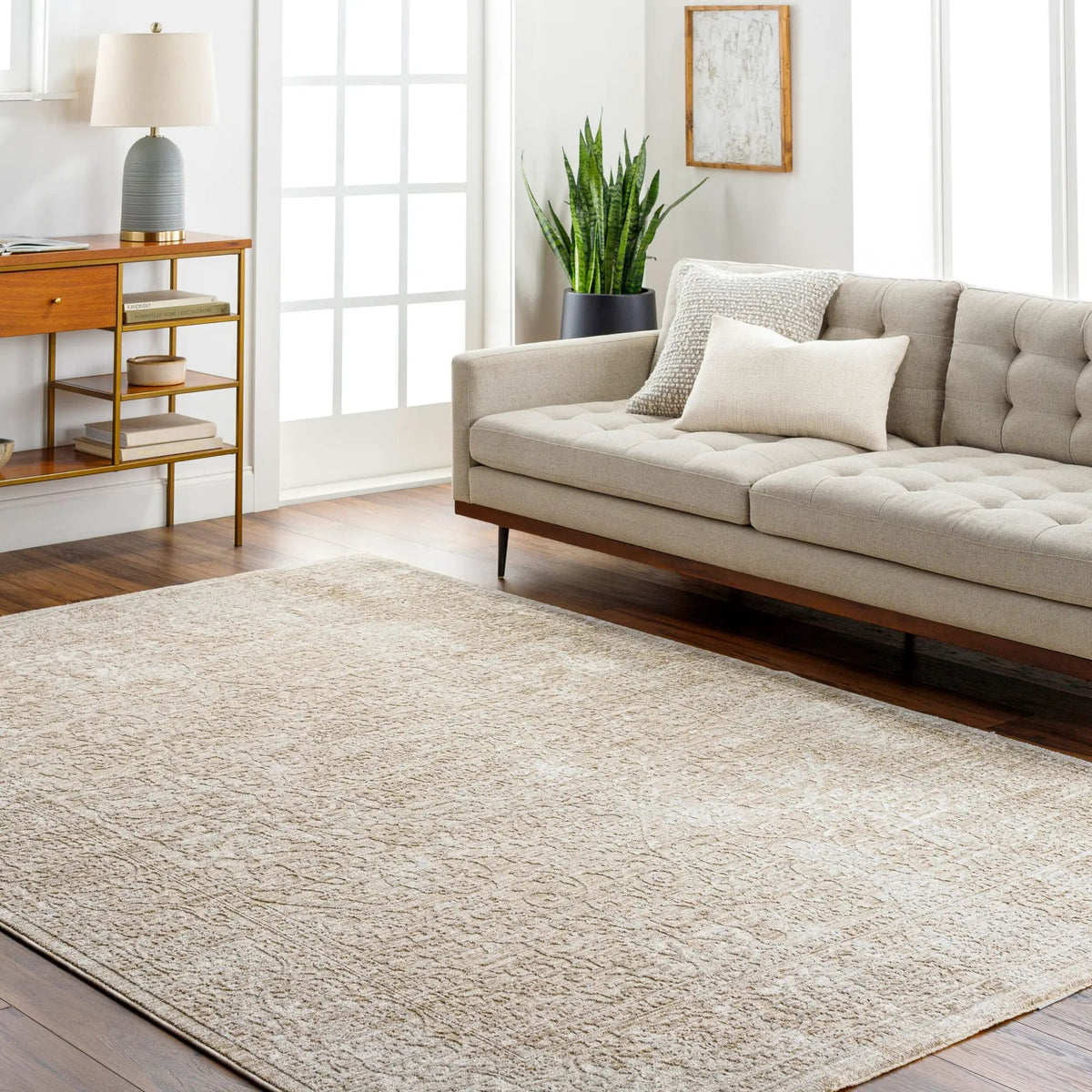 LIVABLISS Masterpiece MPC-2322 Medium-Gray Area Rug