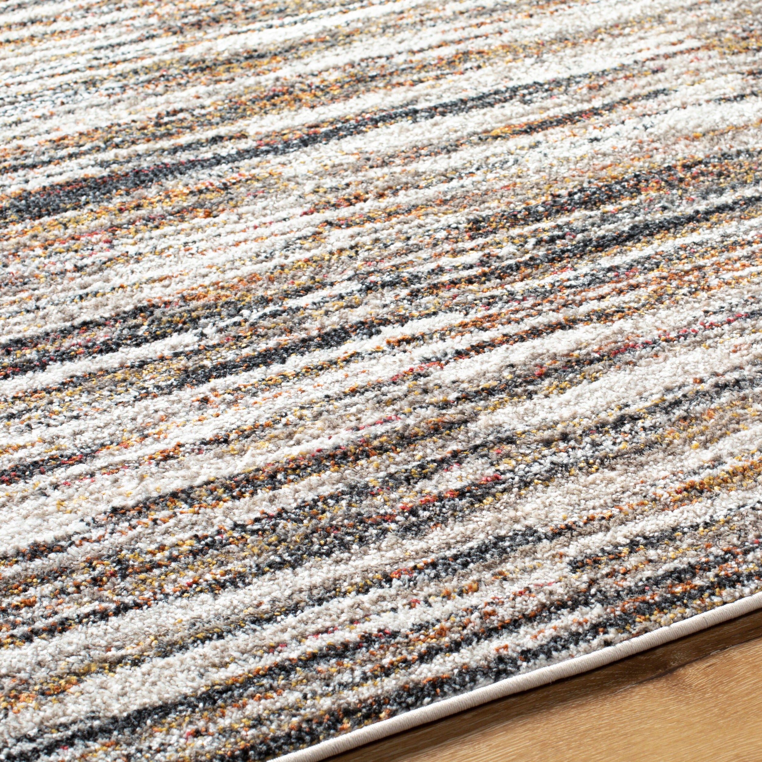 Surya Merengue MRG-2304 Charcoal Area Rug by LIVABLISS