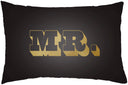 Surya Mr & Mrs MRSS-008 Lumbar Pillow by LIVABLISS