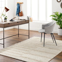 Surya Maryland Shag MSG-2310 White Area Rug by LIVABLISS