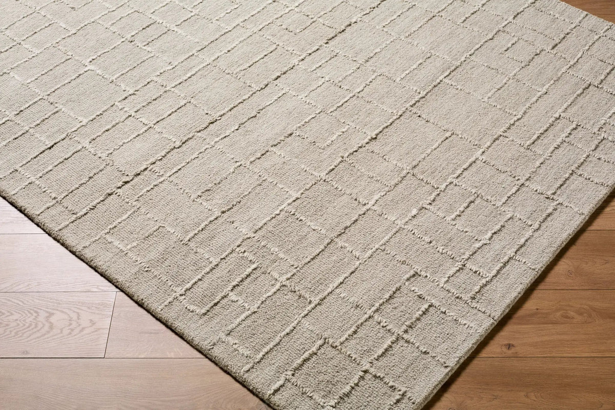 LIVABLISS Matterhorn MTH-2300 Medium-Gray Area Rug