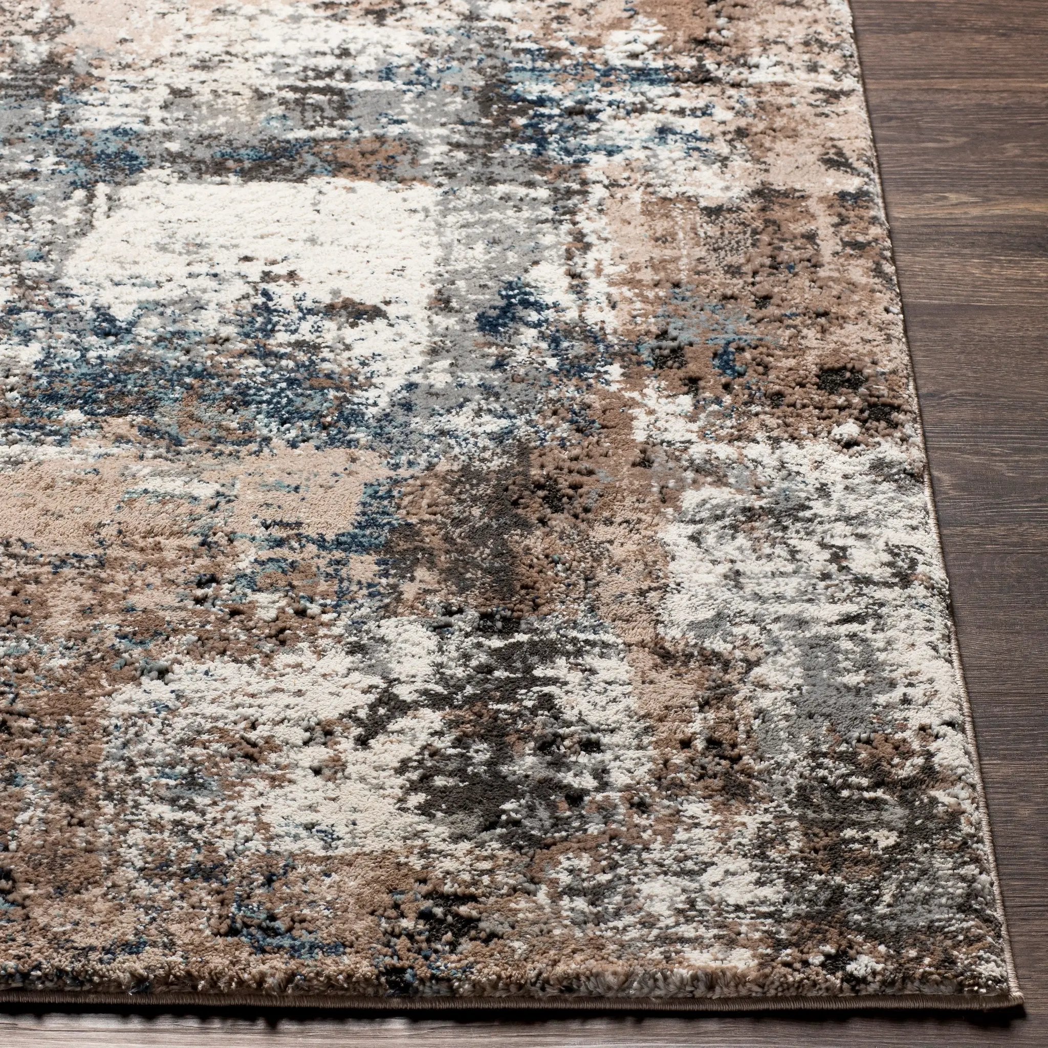 Montana MTN-2308 Denim Area Rug by LIVABLISS